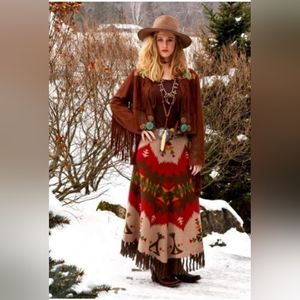 Tasha Polizzi Women's Cheyenne ~ Aztec ~ Southwestern Tipi Skirt